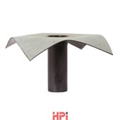 HPI Střešní vpust do ploché střechy FLAVENT® PVC s bitumenovým límcem DN 125mm